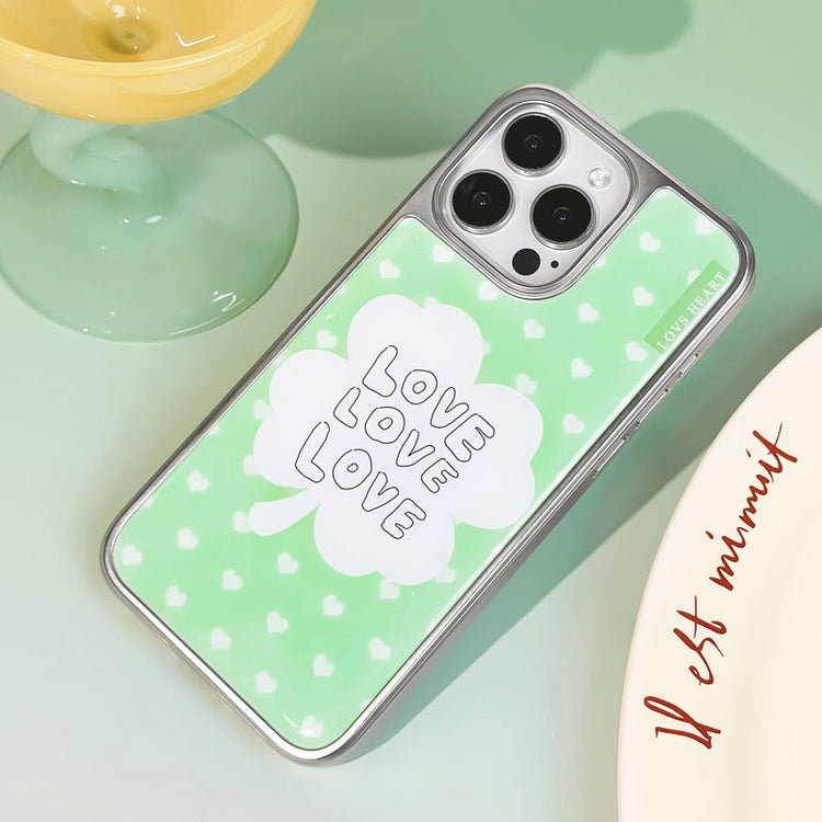 手機殼|iPhone16手機殼15Promax蘋果14電鍍銀邊滴膠13適用華為P70Pro「LR1714」25.04-5