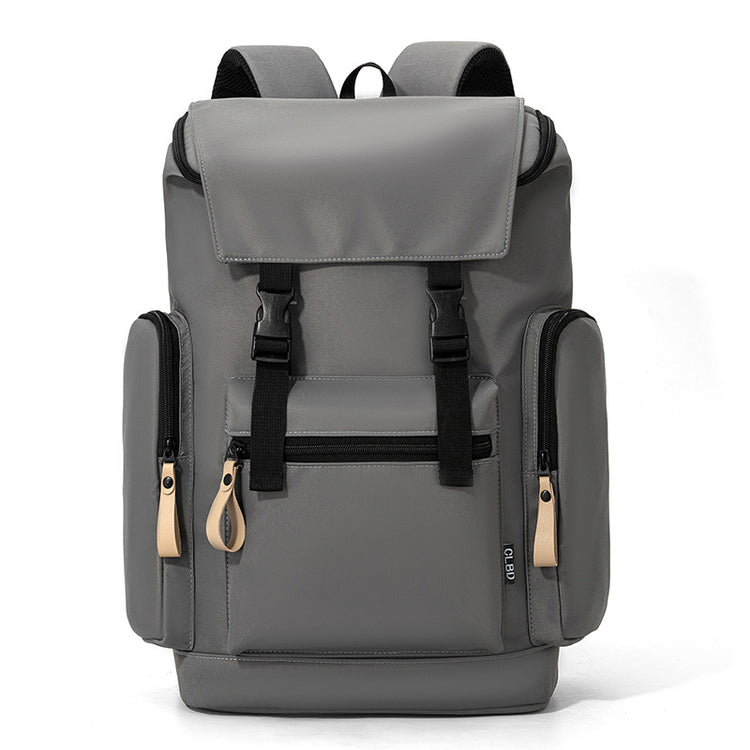 致青春|雙肩包男簡約休閒出行潮流通勤背包大容量運動戶外登山包「9760-133」25.08-4