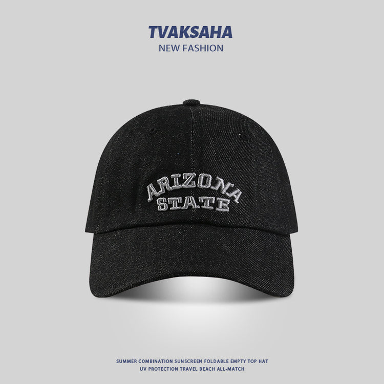 流行帽子|牛仔棒球帽夏季時尚百搭鴨舌帽潮流ins韓系戶外防紫外線太陽帽男「C4112」24.07-3