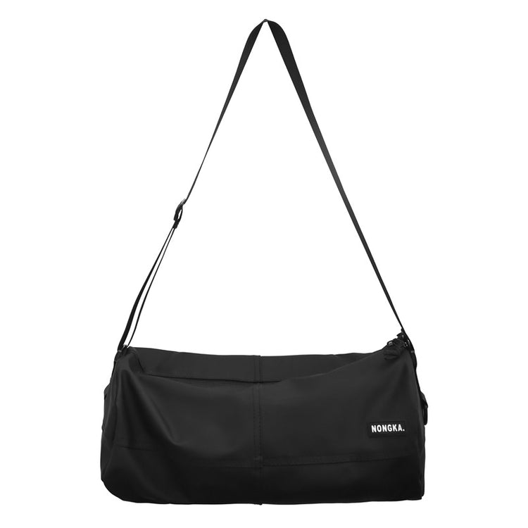 致青春|帆布包包女包2024春夏新款潮時尚帆布單肩包小眾時尚枕頭包「9904-122」24.04-5