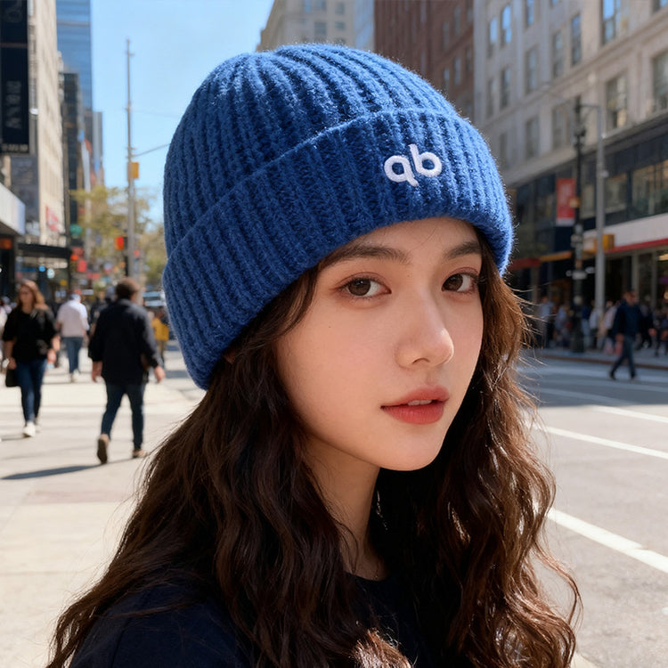 流行帽子|2025秋冬新款毛線帽子女韓版百搭針織帽保暖護耳顯臉小瓜皮帽男潮「C5622」25.09-3