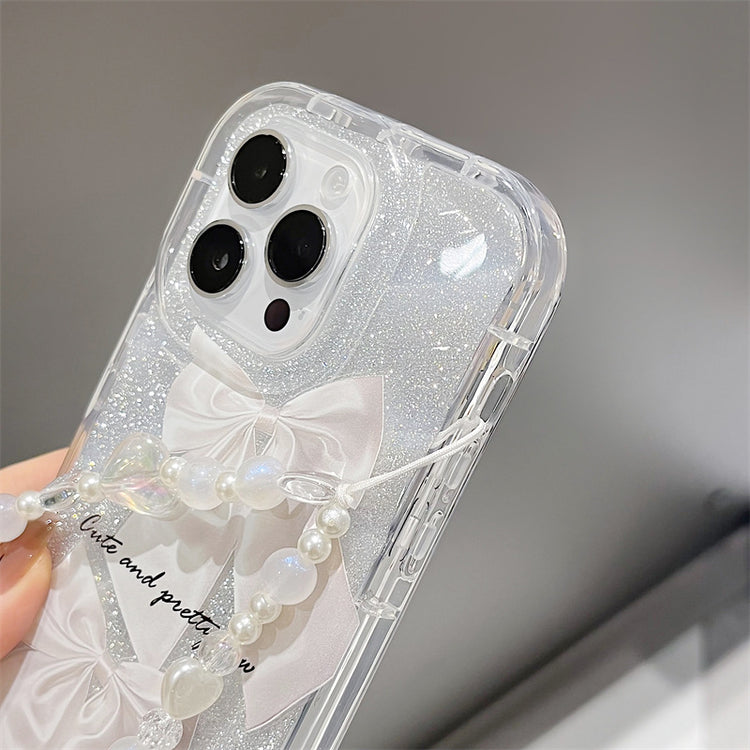 手機殼|華為mate60pro手機殼蘋果16閃粉紙iPhone15手鍊13適用幻影殼「LR0144」24.11-1