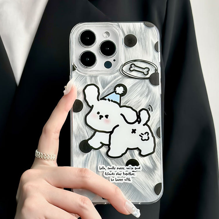手機殼|適用12Pro蘋果13手機殼大孔透明14羽紗11代發iPhone15Promax「BQ6016」24.07