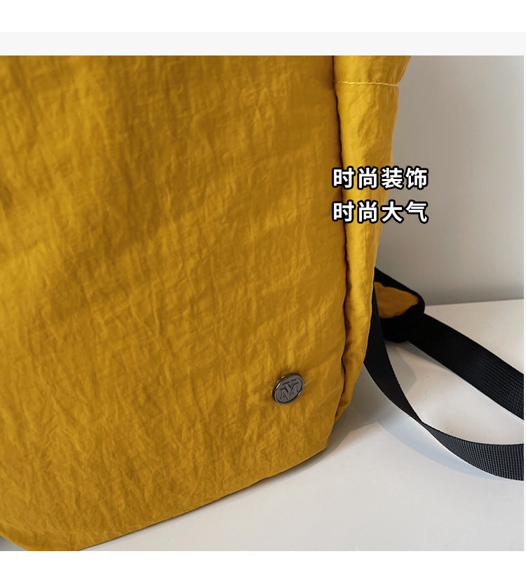 致青春|戶外旅行雙肩包女可折疊輕便運動背包男簡約休閒旅行大容量登山包「2569-123」25.09-3