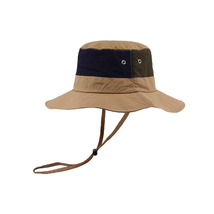 流行帽子|戶外登山漁夫帽女夏季高級感顯臉小防曬帽休閒百搭登山釣魚帽子男「C3641」24.01-4