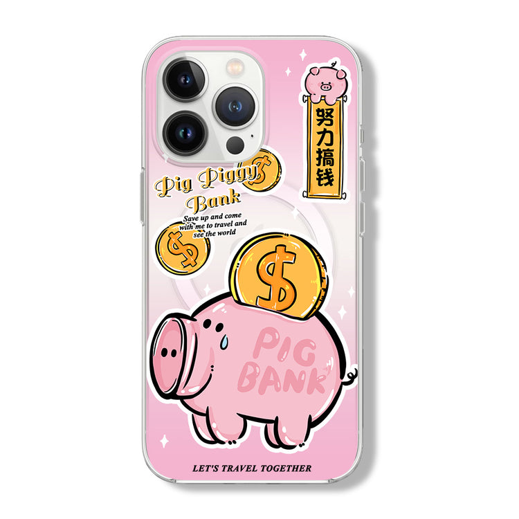 手機殼|蘋果16二合一磁吸手機殼15/14Pro磁吸支架iPhone13/12Promax「LR0616」25.01-2