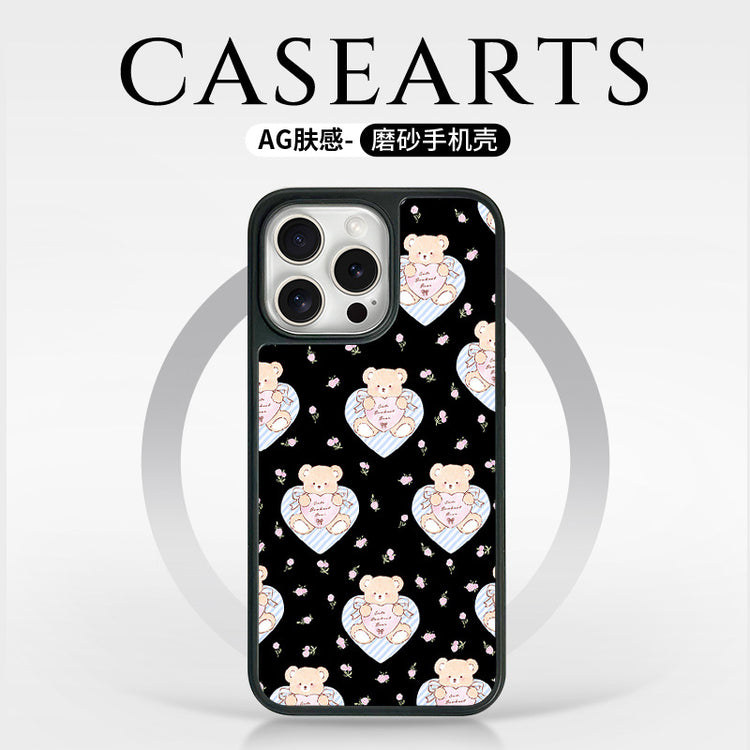 手機殼|磁吸AG磨砂碳纖紋15iPhone14pro適用13/12Promax蘋果16手機殼「LR1394」25.04-2