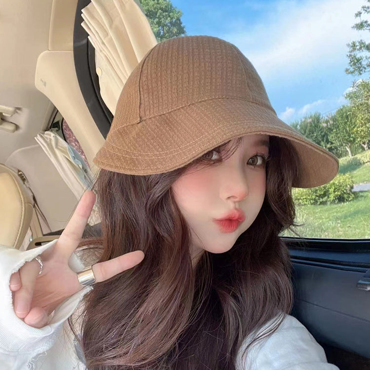 流行帽子|高品質漁夫帽帽子春夏女百搭戶外防曬運動遮陽帽學生時尚鴨舌帽子「C1357」24.04-1