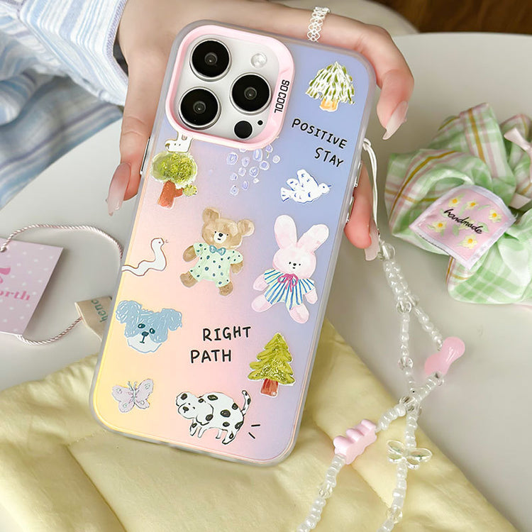 手機殼|iPhone15pro蘋果13手機殼適用13/12磨砂鐳射14華為mate60Pro「WM0388」24.07