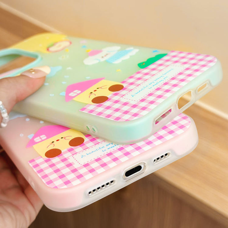 手機殼|iPhone15promax膚感果凍蘋果16手機殼14pro適用12卡通11批發「LR1090」24.11-2