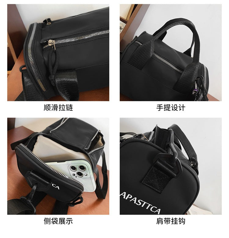 致青春|包包女包時尚牛津布小方包情侶休閒港風大容量單肩斜挎包「151-119」24.04-5