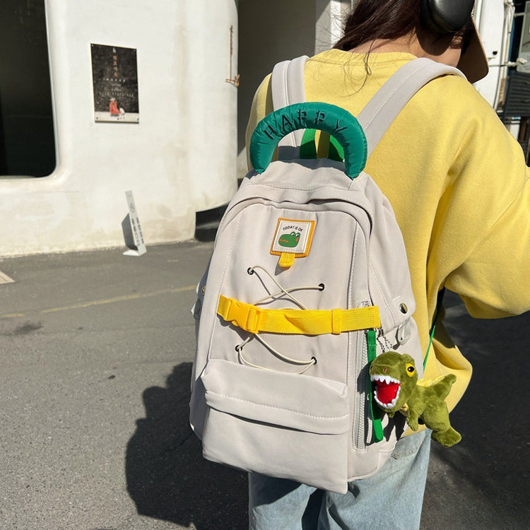 致青春 | 潮流雙肩背學生男女電腦書包多功能大容量戶外休閒旅行大學生背包「1933-37」24.02-2