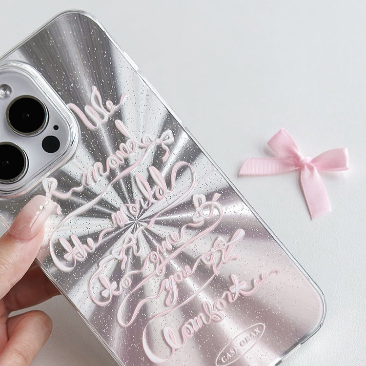 手機殼|iPhone14/15Pro羽紗蘋果13手機殼女適用12/13Pro大孔透明殼11「LR0893-2」24.07