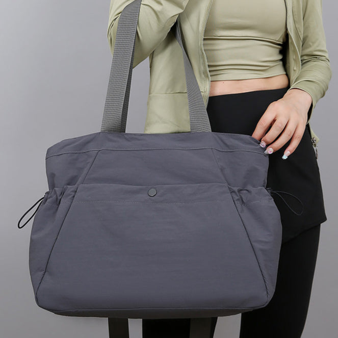 致青春|托特包女大容量小眾通勤包日常搭配便捷出行收納單肩包百搭健身包「5202-129」25.05-3