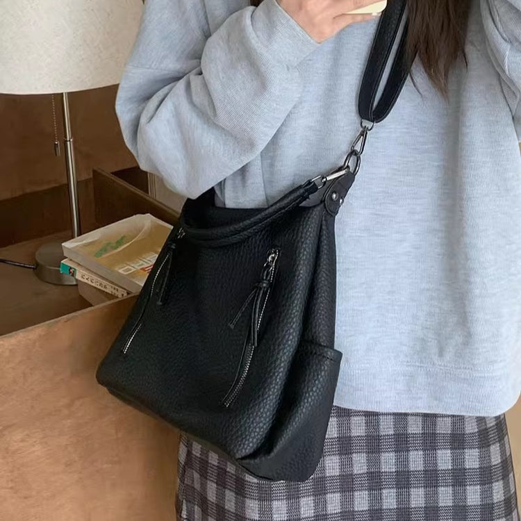 日韓流行|韓國小眾腋下包包女式2024新款潮時尚復古手提托特包多功能斜挎包「9463#」24.09-2