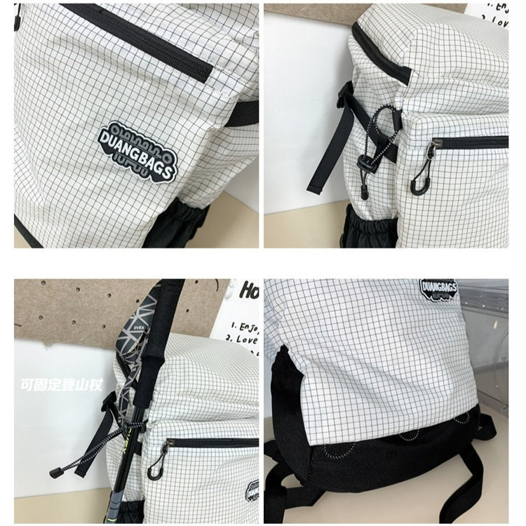 致青春|時尚大容量雙肩包輕便休閒旅行背包高級感小眾設計感通用登山包「802-101」25.12-2