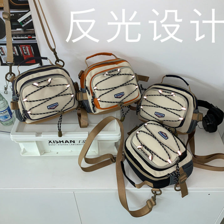 致青春 | 韓版多用斜背包新款時尚百搭簡約迷你背包潮酷流行單肩包批發「680-123」25.05-1
