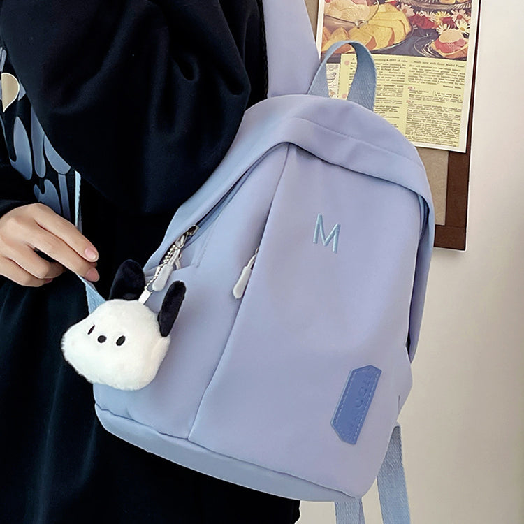 致青春 | 甜美學院風斜背雙肩包輕便簡約女大學生上課小背包可愛小書包「8770-230-2」24.03-3