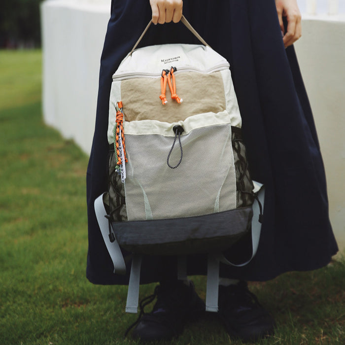 致青春|大容量雙肩背包小眾設計感通勤百搭學生書包輕便戶外運動雙肩包「8235-127」25.08-4