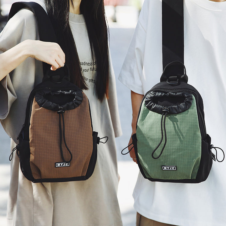 致青春|戶外雙肩包大容量防水旅行多用小背包男女通用休閒胸包「6067-124」25.07-5