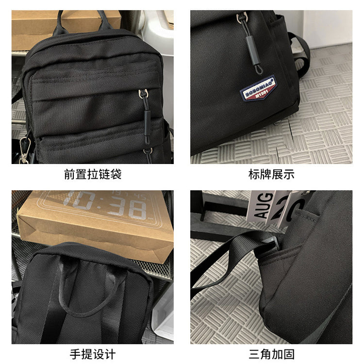 致青春 | 時尚潮流小眾設計雙肩包2025夏季時尚休閒質感小背包簡約百搭背包「9384-122」25.05-1