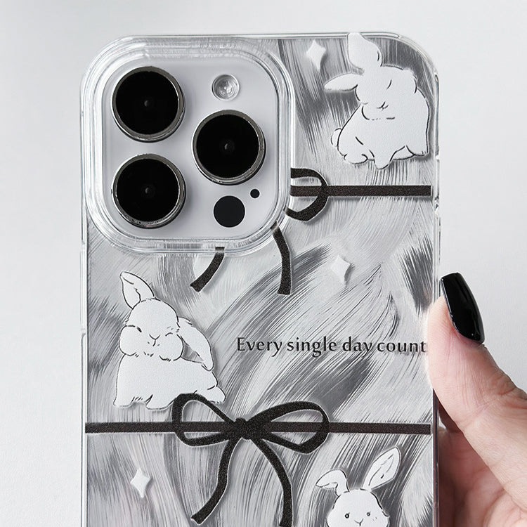 手機殼|iPhone15pro羽紗手機殼女12/13Pro大孔透明蘋果14 11適用「WL0096」24.07