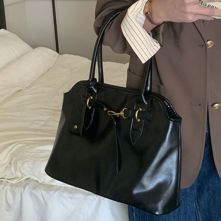 日韓流行|復古慵懶感公事包包女大容量質感百搭簡約小眾設計手提單肩托特包「H8900」25.11-3