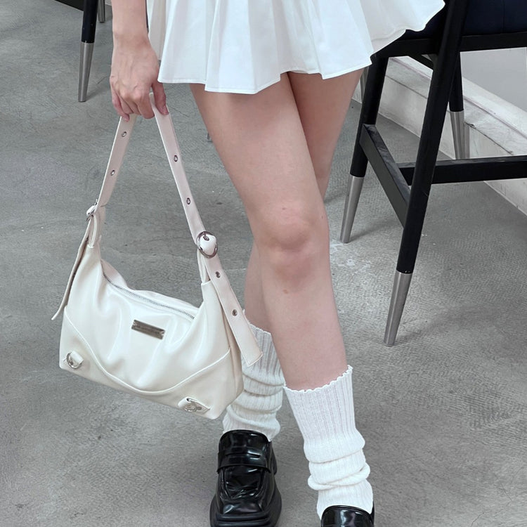 日韓流行|冰感氧氣小眾設計托特包包女通勤百搭大容量高級感軟皮單肩斜挎包「9528#」25.02-3