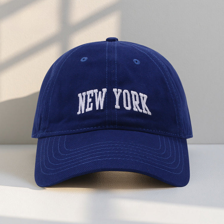 流行帽子|跨境帽子女新款刺繡字母棒球帽復古時尚鴨舌帽情侶百搭遮陽帽戶外「C4539QC」25.08-1