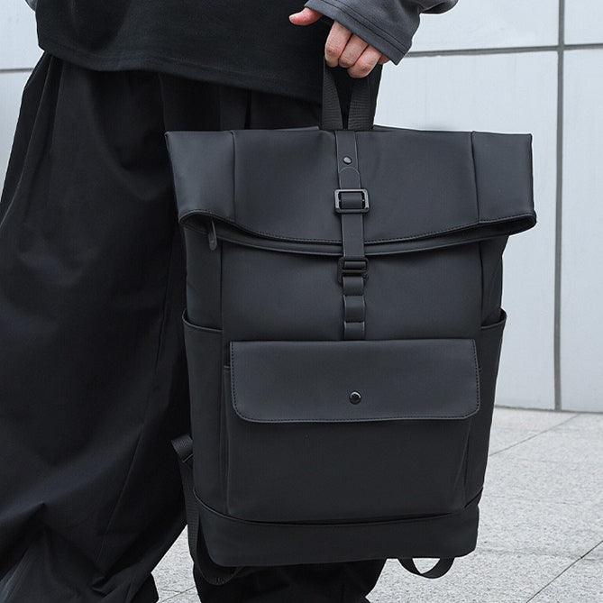 致青春|通勤雙肩包男2025新款大容量電腦包男輕便出差旅行學生雙肩背包「60535-139」25.09-4