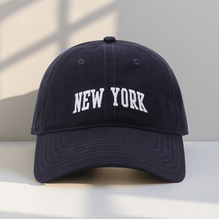 流行帽子|跨境帽子女新款刺繡字母棒球帽復古時尚鴨舌帽情侶百搭遮陽帽戶外「C4539QC」25.08-1