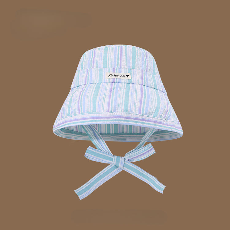 流行帽子|遮陽防曬帽子女夏季甜美可愛大帽檐漁夫帽休閒田園風顯臉小太陽帽「C5286」25.06-1