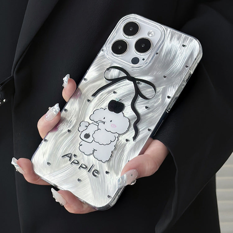 手機殼|iPhone手機殼15/14Pro適用蘋果14Promax大孔透明13羽紗11/12「WL0097」24.07