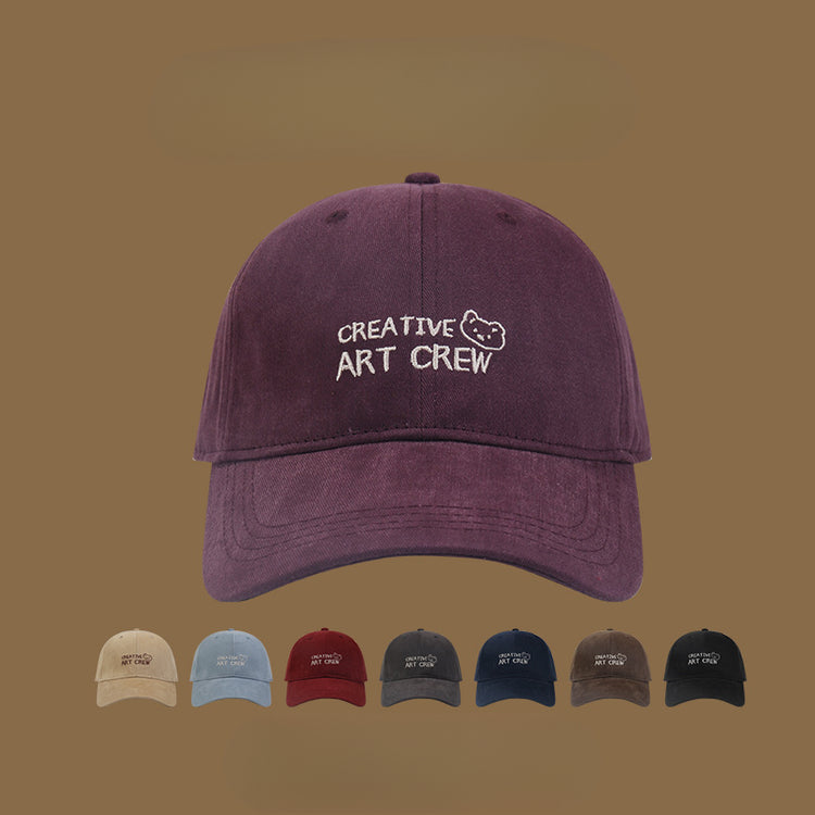 流行帽子|韓系早春大頭圍棒球帽女2025新款加大加深顯臉小遮陽帽運動鴨舌帽「C4897」25.01-1