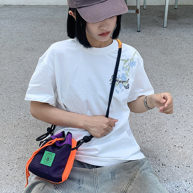 致青春|小挎包男款機能工裝包男生學生潮流運動單肩小背包斜挎包「160-116」25.07-5