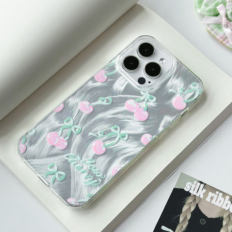 手機殼|蘋果15手機殼iPhone14Promax適用掛繩12大孔透明13羽紗11批發「LR0890」24.07