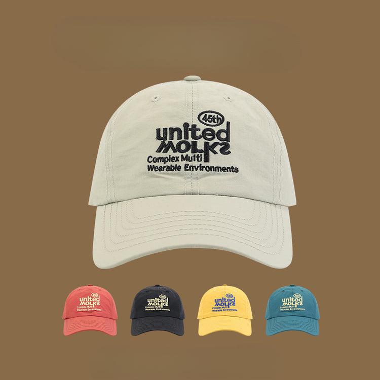 流行帽子|東大門春夏薄款透氣棒球帽男女情侶款軟頂休閒百搭顯臉小鴨舌帽子「C4969」25.03-2