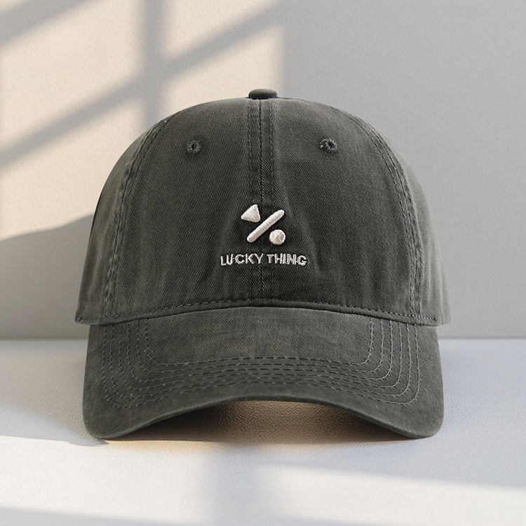 流行帽子|2025新款韓系復古帽子女字母刺繡棒球帽男休閒百搭防曬遮陽鴨舌帽「C5491」25.08-3