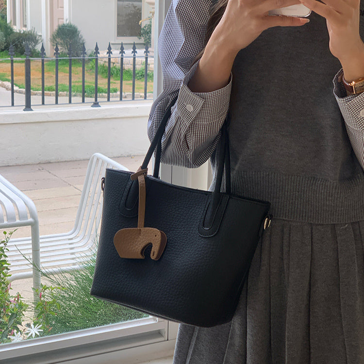 日韓流行|高級感時尚春夏小包包女2025新款百搭斜挎水桶包時尚手提菜籃子包「9537#」25.03-2