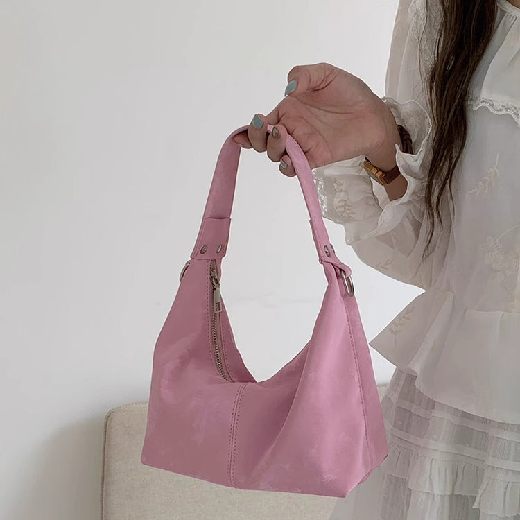 日韓流行|新中式手提包2024新款小清新國風時尚腋下包單肩斜挎包「9384#」24.05-3