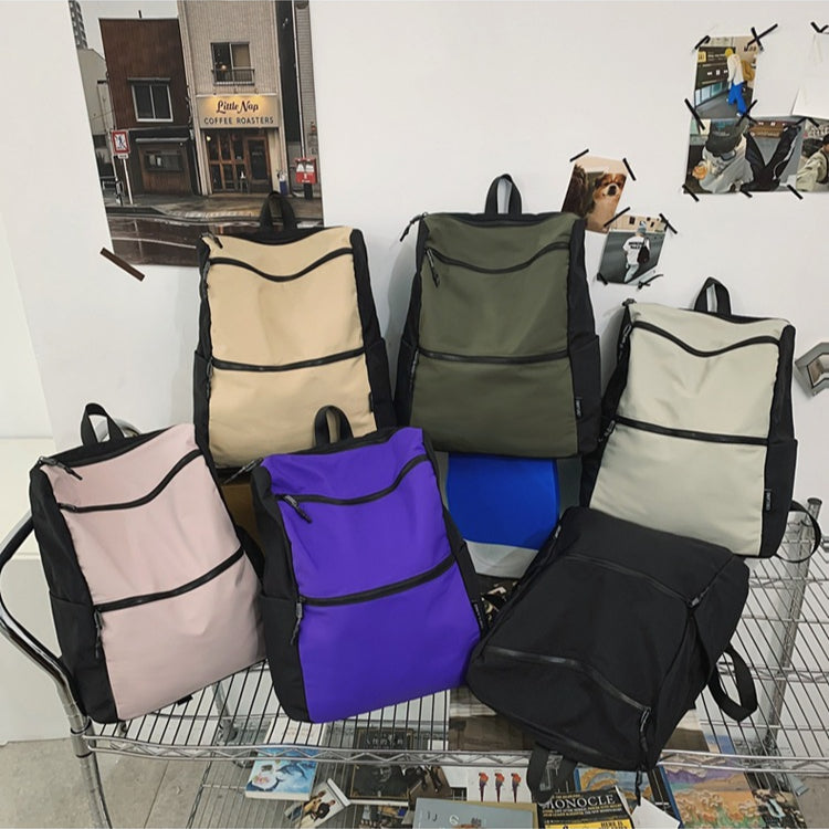 致青春|休閒防水雙肩包新款簡約時尚潮流運動背包跨境批發大容量旅行包「9718-130」24.12-1