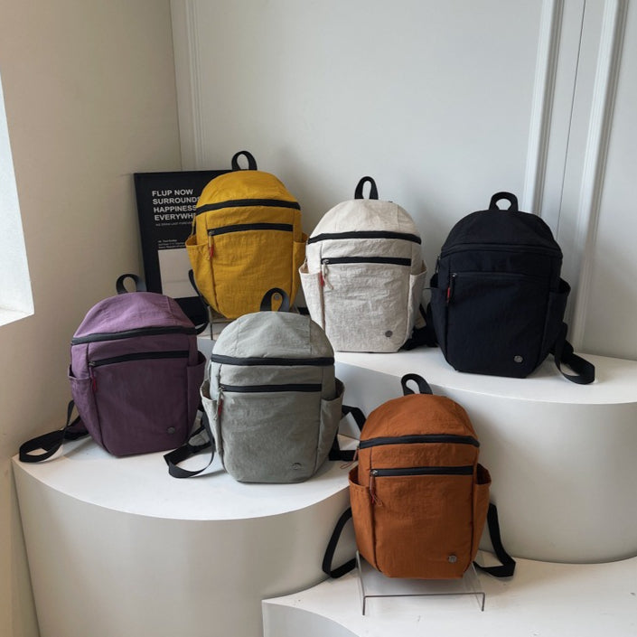 致青春|戶外旅行雙肩包女可折疊輕便運動背包男簡約休閒旅行大容量登山包「2569-123」25.09-3