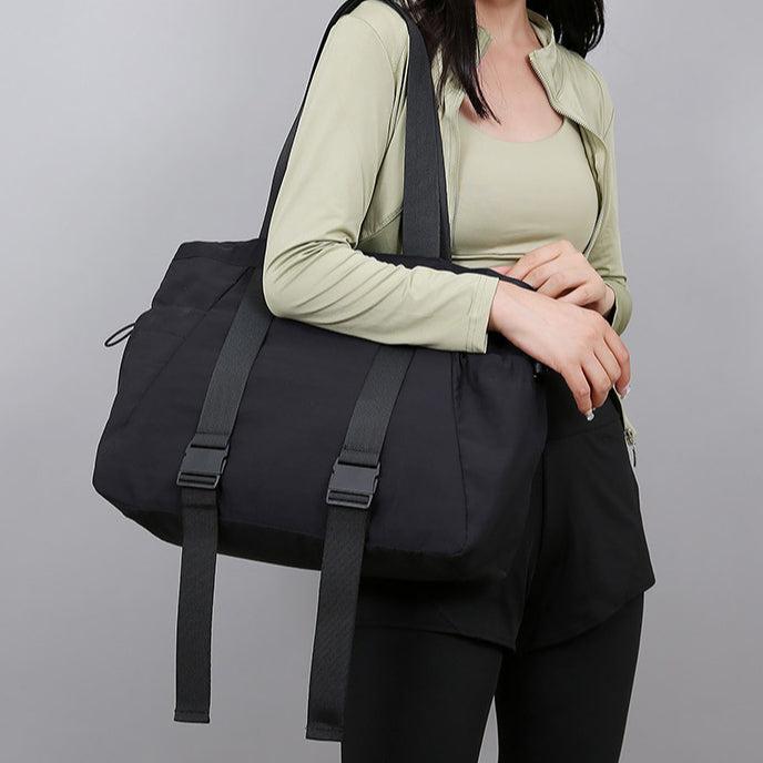 致青春|托特包女大容量小眾通勤包日常搭配便捷出行收納單肩包百搭健身包「5202-129」25.05-3