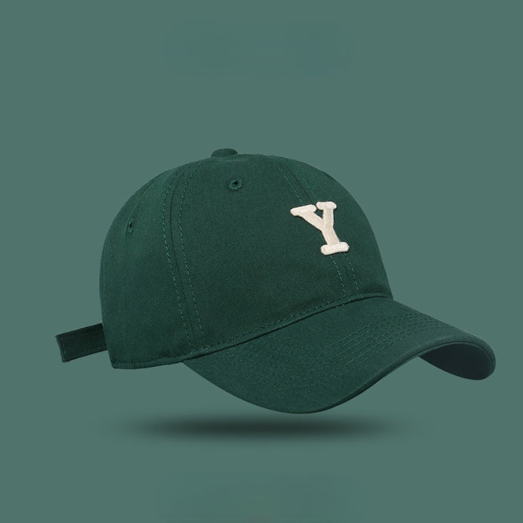流行帽子 | 帽子女春夏季潮流百搭防曬鴨舌帽字母Y標顯臉小情侶出行棒球帽男「C1016」22.03