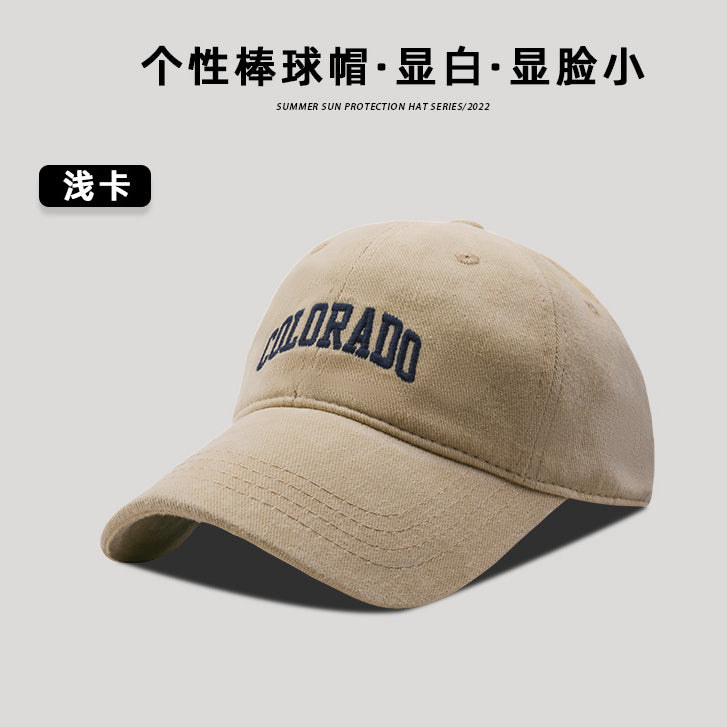 流行帽子 | 棒球帽女時尚百搭秋冬季新款個性字母防曬帽出行經典網紅鴨舌帽男「C1420」22.09-1