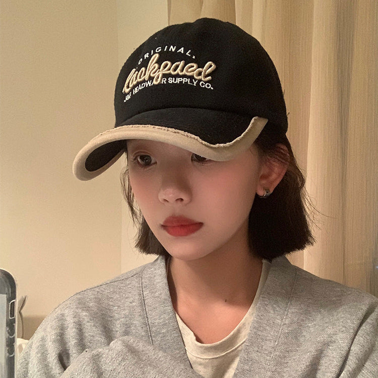 流行帽子|2024年春夏新款棒球帽學生顯臉小休閒遮陽帽百搭時尚軟頂鴨舌帽男「C3592」24.01-2