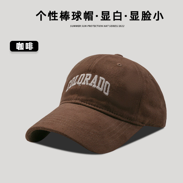 流行帽子 | 棒球帽女時尚百搭秋冬季新款個性字母防曬帽出行經典網紅鴨舌帽男「C1420」22.09-1
