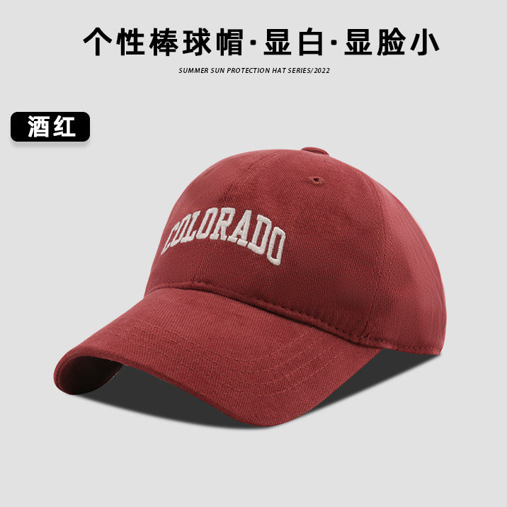 流行帽子 | 棒球帽女時尚百搭秋冬季新款個性字母防曬帽出行經典網紅鴨舌帽男「C1420」22.09-1