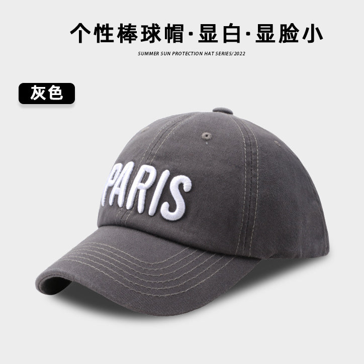 流行帽子 | 潮流新款棒球帽子女個性時尚秋冬季情侶百搭顯臉小帽子男鴨舌帽夏「C0795」22.08-5
