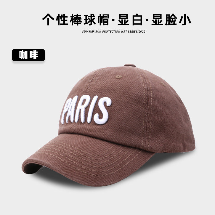 流行帽子 | 潮流新款棒球帽子女個性時尚秋冬季情侶百搭顯臉小帽子男鴨舌帽夏「C0795」22.08-5